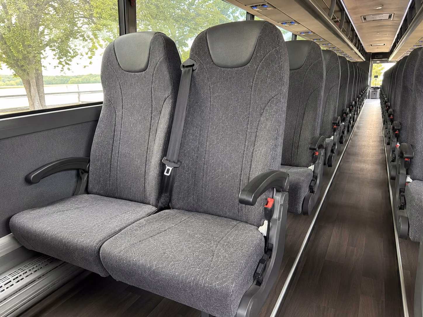 antioch charter bus rental interior