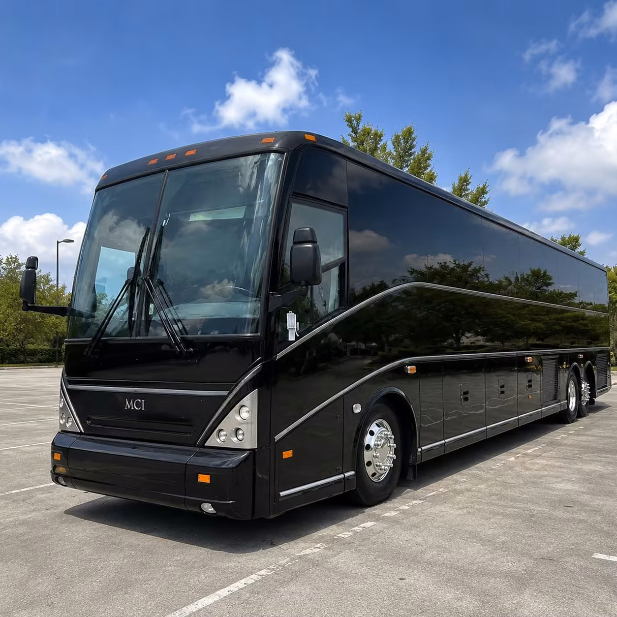 antioch long distance charter bus rentals